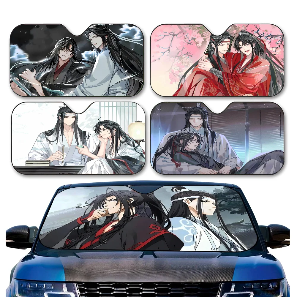 

Anime Mo Dao Zu Shi MDZS Classic Car Sun Shade Windshield Shocked Car Front Window Sunshades Cover Keep Vehicle Cool UV