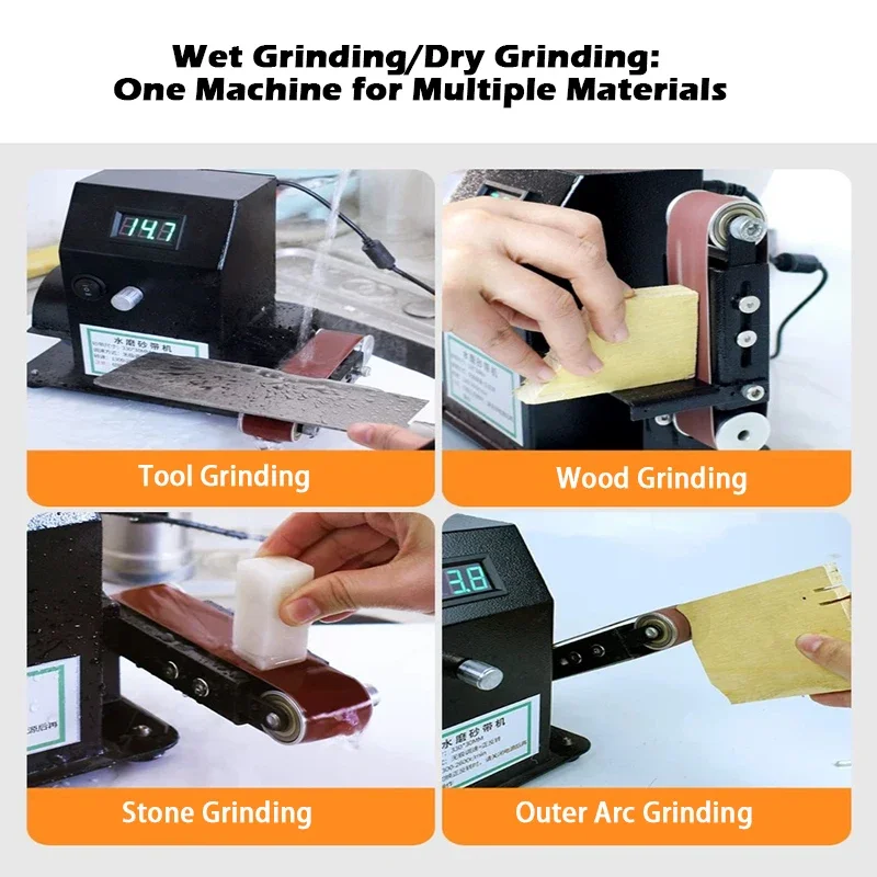 

Low-speed Water-cooled Knife Grinder Sharpener Engraving Knives Chisels Grinder 775 120W Electric Sharpener 40-100mesh
