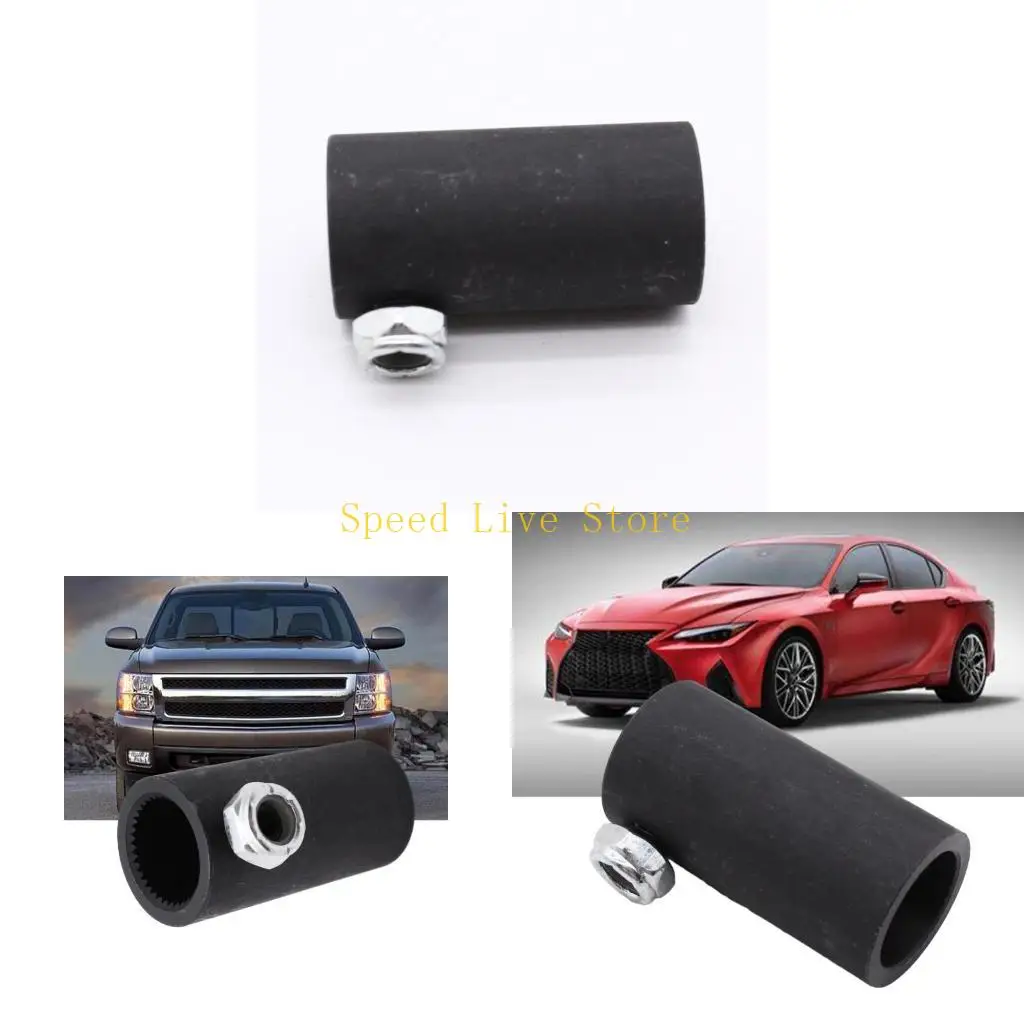 

547C Steering Round Coupler Coupling 3/4"-36 Spline to 3/4" Steering Shaft Coupler