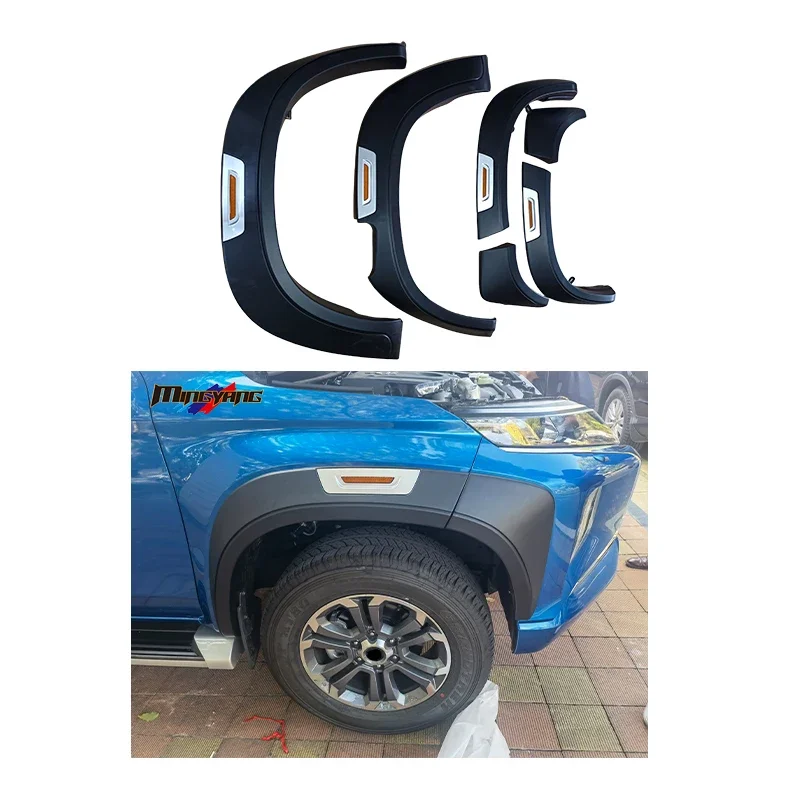 L200 Fender Flare Accessories 2019-2023 For Mitsubishi Triton Wheel Arch