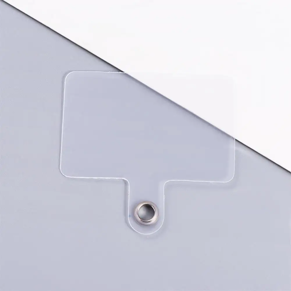 Anti-lost Phone Tether Patch Stainless Steel Ultra-thin Cellphone Strap Gasket Universal Safety Phone Lanyard Straps Patch