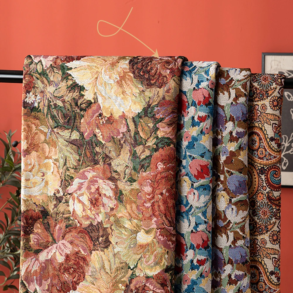 150x100 см жаккардовая ткань из полиэстера и хлопка, ткань для дивана с цветочным принтом, ткань для дивана, сделай сам, скатерти ручной работы, чехлы для диванов, одежда «сделай сам» 150x100 см жаккардовая ткань из полиэстера и хлопка, ткань для дивана с цветочным принтом, ткань для дивана, сделай сам, скатерти ручной работы, чехлы для диванов, одежда «сделай сам»