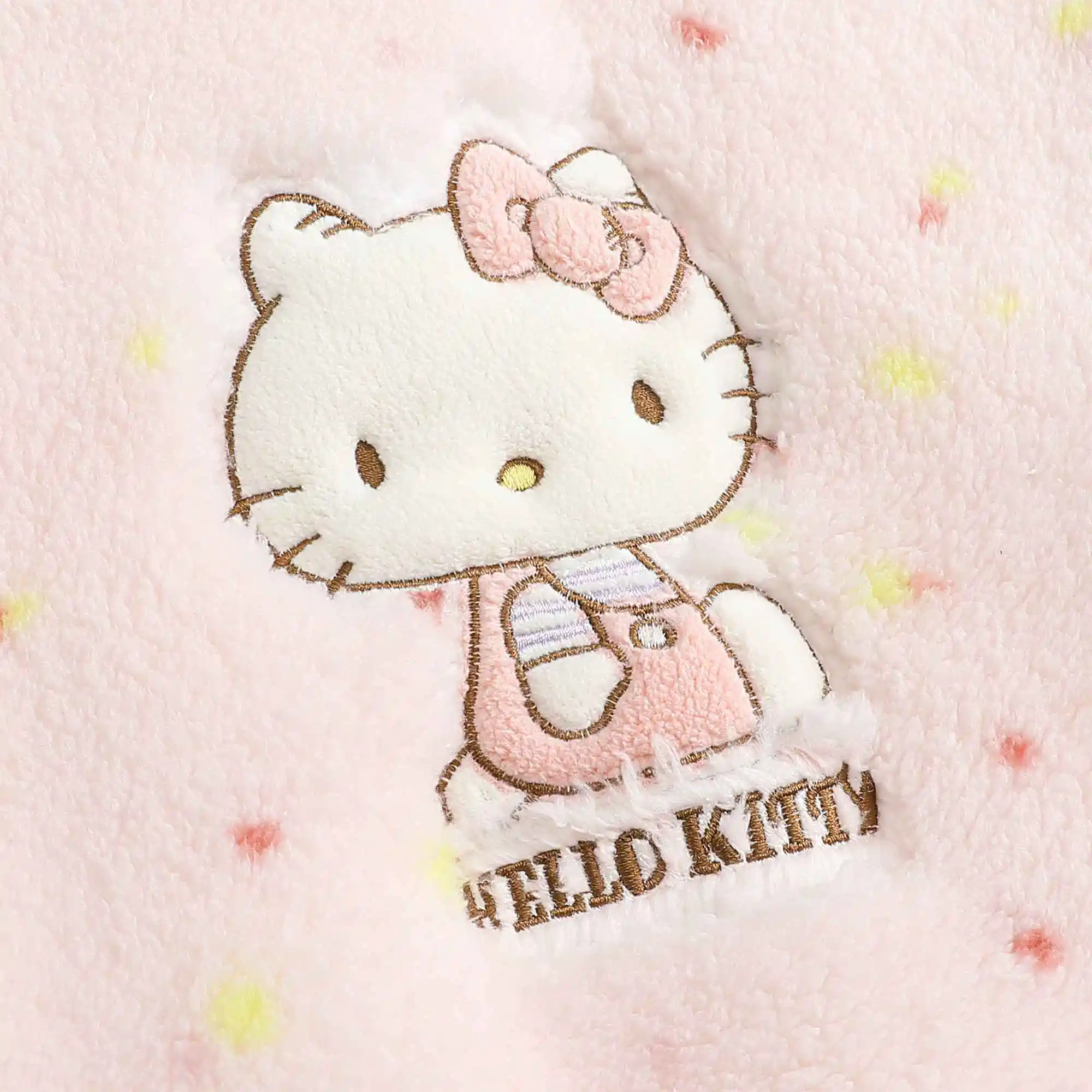 Sanrio Hello Kitty Cartoon süßer Studentenpyjama Kawaii süßer Herbst und Winter verdicktes Korallenvlies warmes Loungewear-Set Geschenk