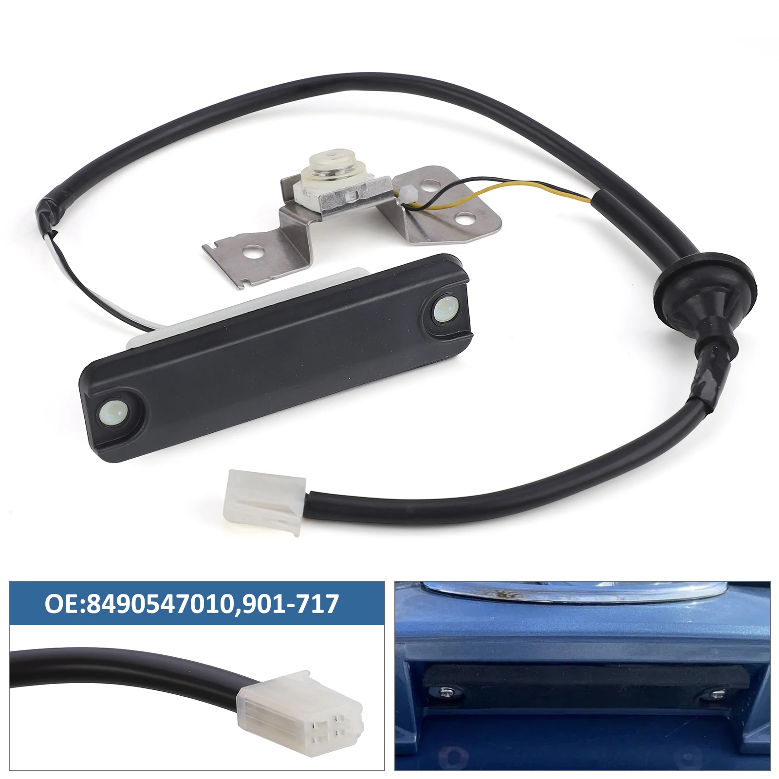 

Compatible Toyota Prius 2004-2009 Trunk Liftgate Switch with Smart Entry Rear Hatch Release Switch 901-717 84905-47010