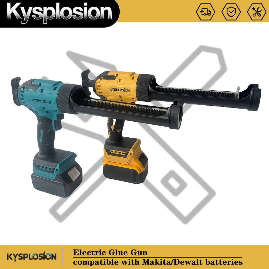 Для Dewalt 20 В 18 В аккумуляторный беспроводной пистолет для герметизации стекла электрический силиконовый пистолет 6 регулируемых скоростей со светодиодной подсветкой клейкий пистолет инструмент Для Dewalt 20 В 18 В аккумуляторный беспроводной пистолет для герметизации стекла электрический силиконовый пистолет 6 регулируемых скоростей со светодиодной подсветкой клейкий пистолет инструмент