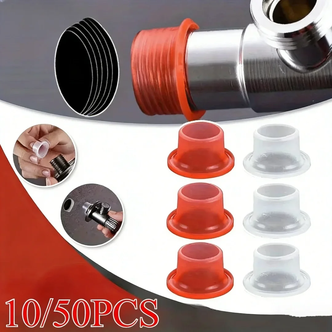 Faucet Leak Proof Sealing Gasket Heavy Duty Hose Seal Gasket Prevents Dripping Silicone Gasket Seal Plumbing Fixtures