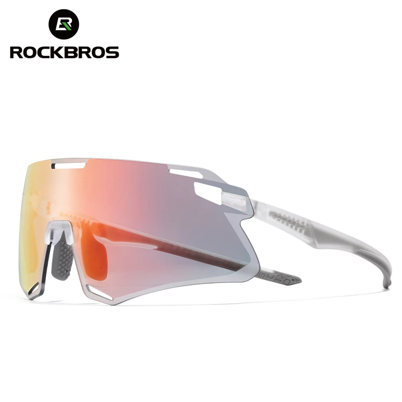 

ROCKBROS Cycling Glasses Men's Women's Sunglasses Frameless High-Definition Lenses Bike Bicycle Glasses Goggles Sports Eyewear