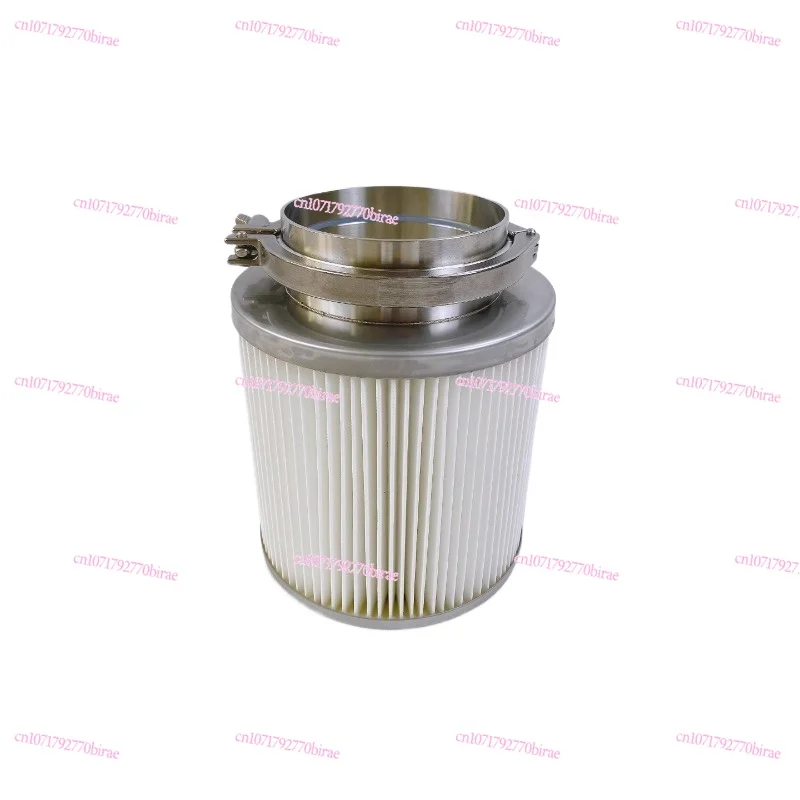 

304 Stainless Steel Clamp Quick-loading Dust Removal Filter Cartridge, Welded Joint, Flange Hoop Sealed Connection