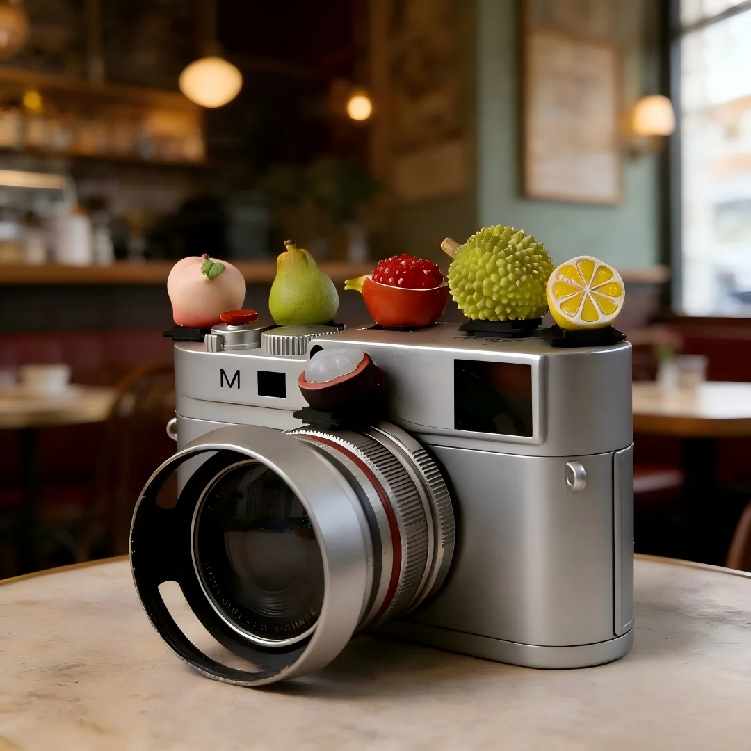 Cute Fruit Series Hot Shoe Cover for Leica Q2 Fuji X100V X-T5 Sony ZV-1 Canon EOS R5 Nikon Z5 Camera Accessories view 3