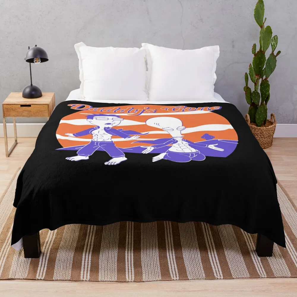 Daddy&x27;s Gone Classic T-Shirt Throw Blanket cosplay anime Sofas Blankets