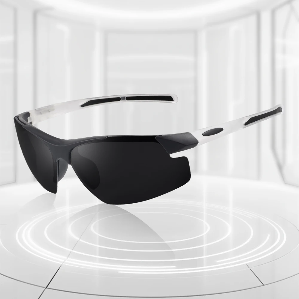 CRIXALIS Sport-Sonnenbrille für Herren, Spiegel, Damen, Laufen, Radfahren, Radfahren, für Damen, Alltag, leichter Rahmen, Sonnenbrille, UV400-Schatten
