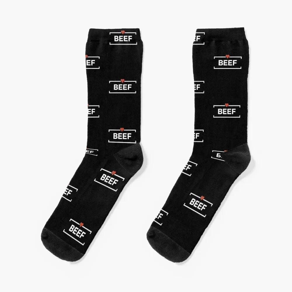 

I Love Beef Socks Children's christmas gifts Heating sock set Socks For Women Men's