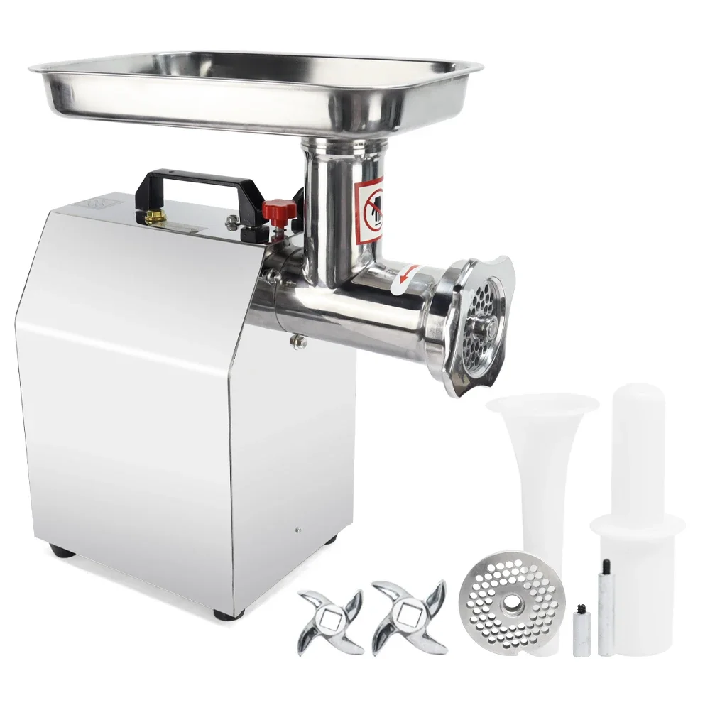 Fast Delivery Electric Stainless Steel Meat Mincer Machine Commercial Chopper Meat Grinder