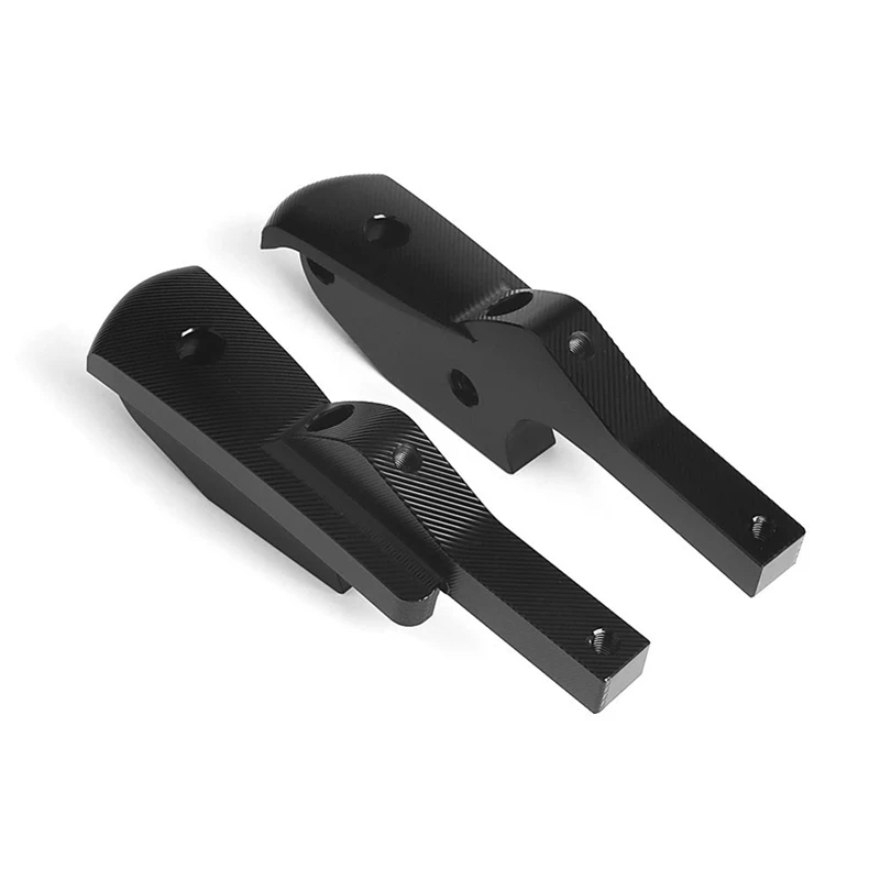 

A85E-Motorcycle Accessories Footrests Foot Rests Pegs Rear Pedal For VESPA GTS300 GTS250 GT60 GTS GTV 125 200 250 300(Black)