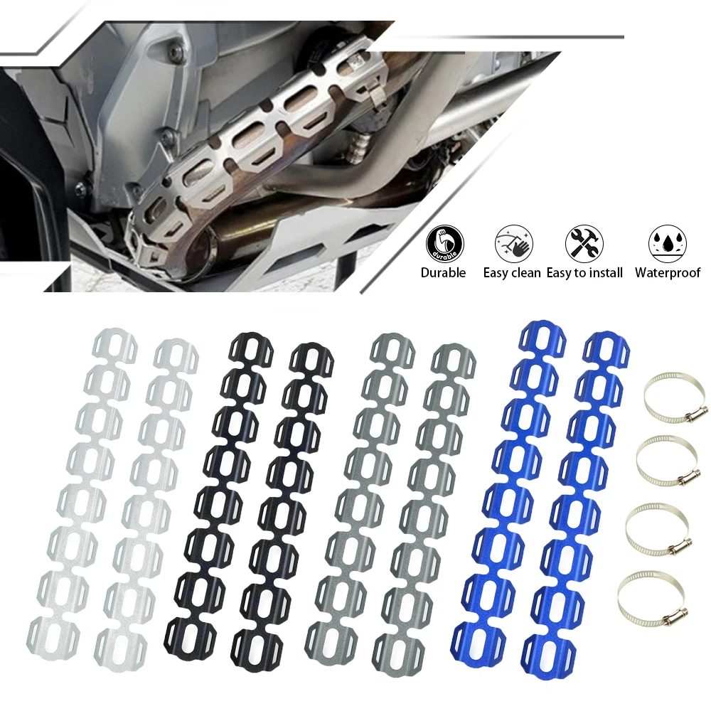 

R1100GS R1150GS R100GS F650 F700 GS F800 GT For BMW R1200GS R1250GS R 1200 1250 GS Exhaust Heat Shield Muffler Pipe Cover