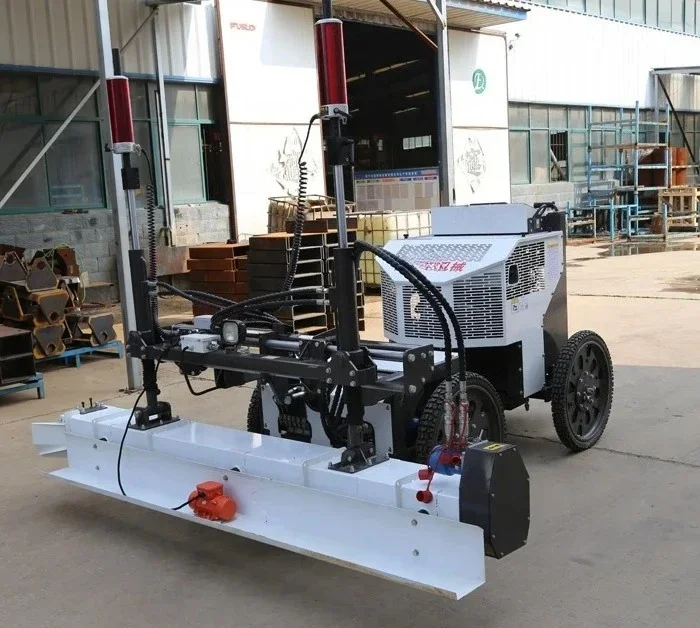 Hydraulic automatic Concrete Floor Leveling Vibratory   Screed Machine FJZP-220
