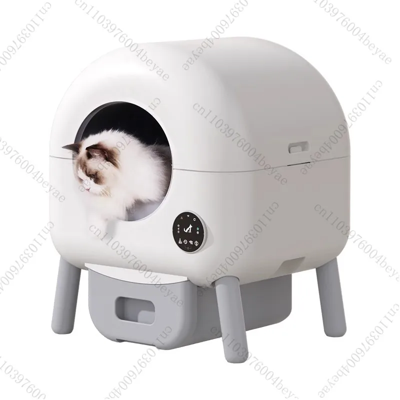 

Automatic cat litter box deodorant smart cat toilet fully enclosed electric shovel cat products anti-splash