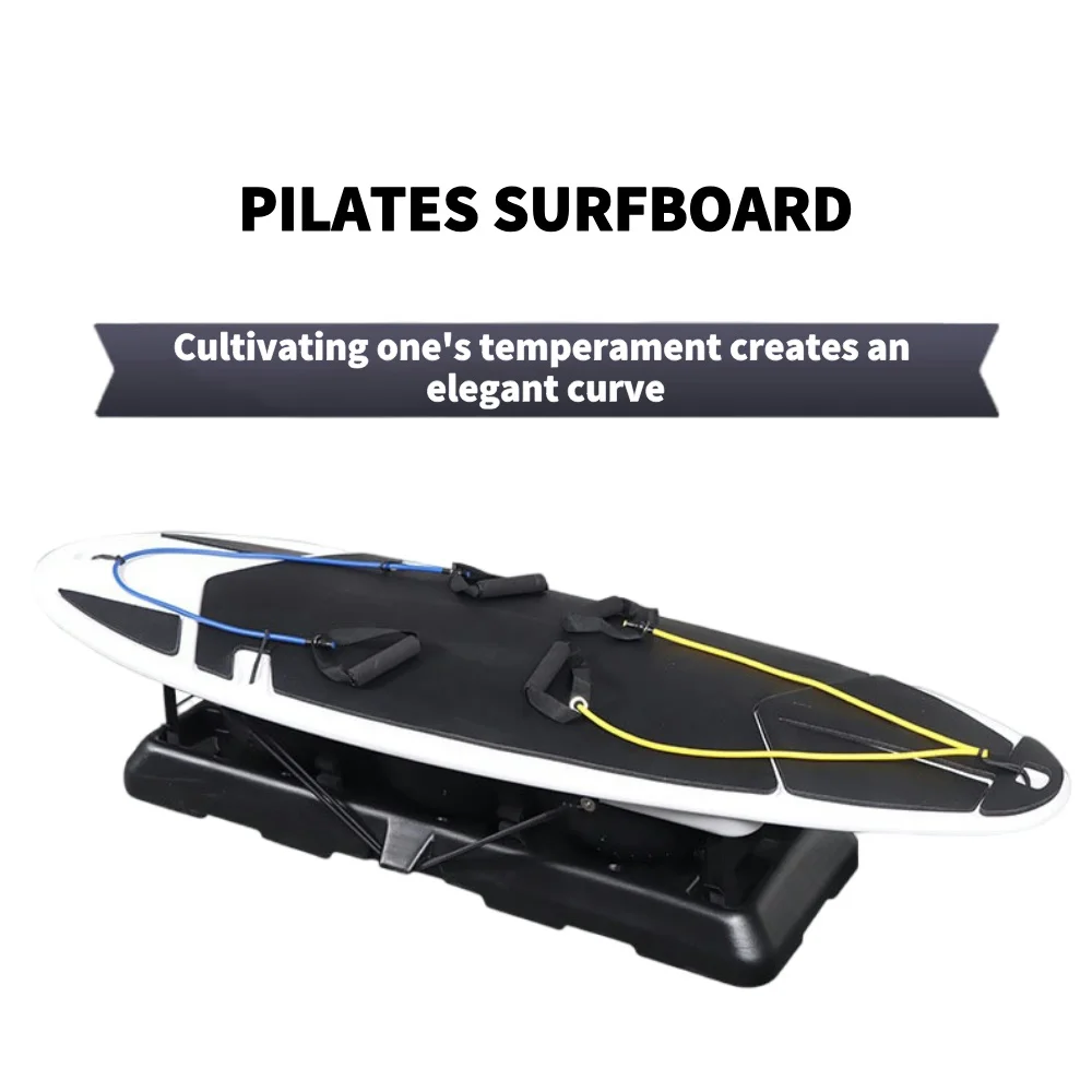 실내외 겸용 밸런스 볼과 미끄럼 방지 스탠드업 풍선 패들보드가 있는 새로운 실내 서핑 머신 (헬스장용)