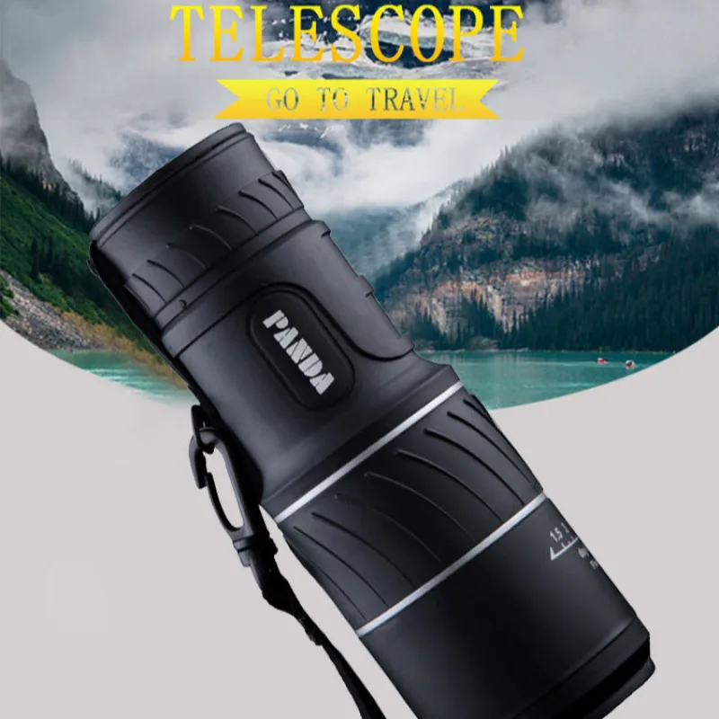 high power telescope Powerful Binoculars Long Range Telescope Zoom HD BAK4 High Magnification Professional Monocular for Hunti