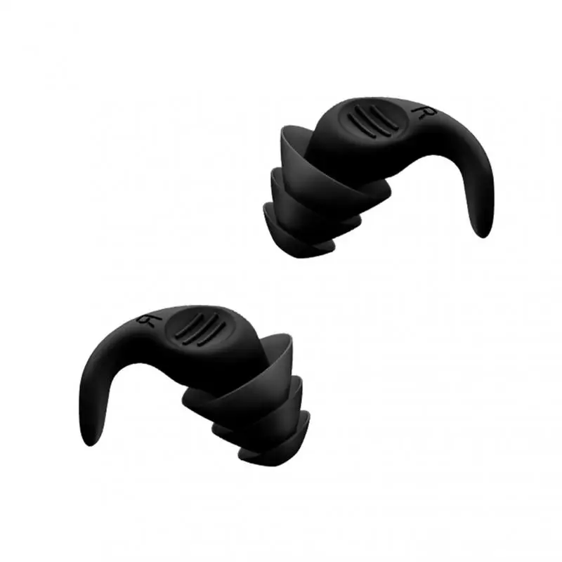 2023 Soundproof Earplugs Silicone Mute Earplugs Anti-noise Sleep Noise Reduction Earplugs Dormitory Nap Soft Silicone Earplugs