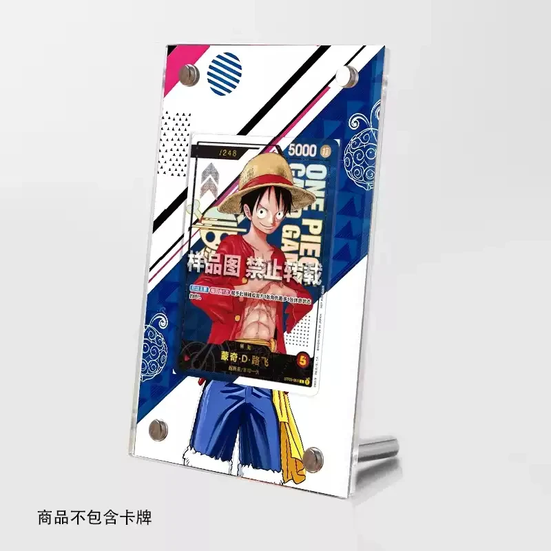 Diy One Piece ST01-001 Monkey D. Luffy Game Expansion Card Brick Opcg Special Game Collection Card Brick Protective Cover Table