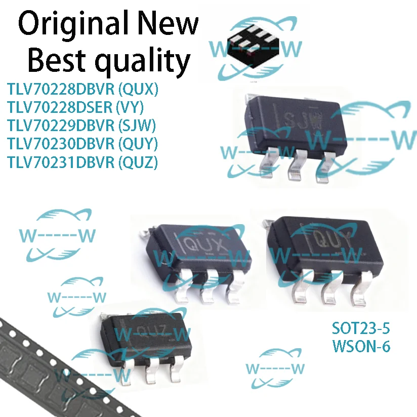 (10-50 pcs) TLV70228DBVR QUX TLV70228DSER VY TLV70229DBVR SJW TLV70230DBVR QUY TLV70231DBVR QUZ TLV70228 TLV70229 TLV70230 ic