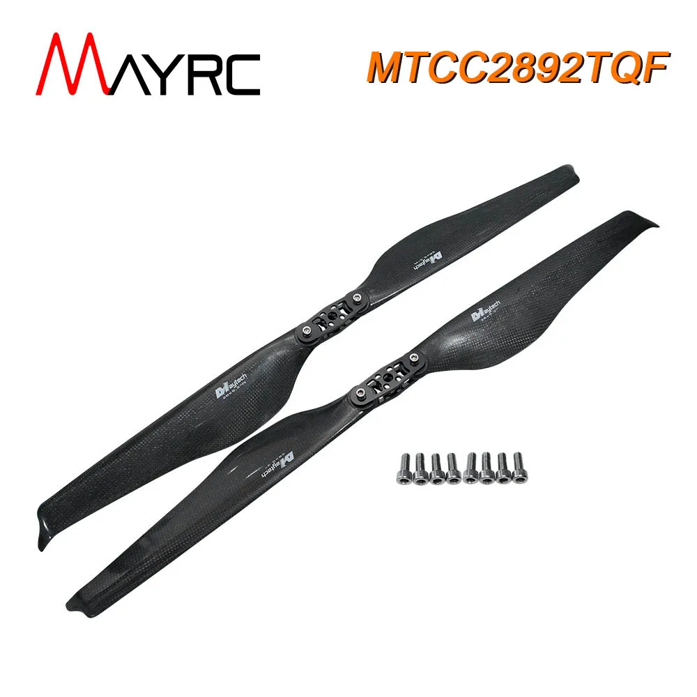 4 Blades MAYRC 28.0x9.2Inch Composite Noise Reduction Carbon Folding Propeller for RC Multicopter Agricultural Photography UAV