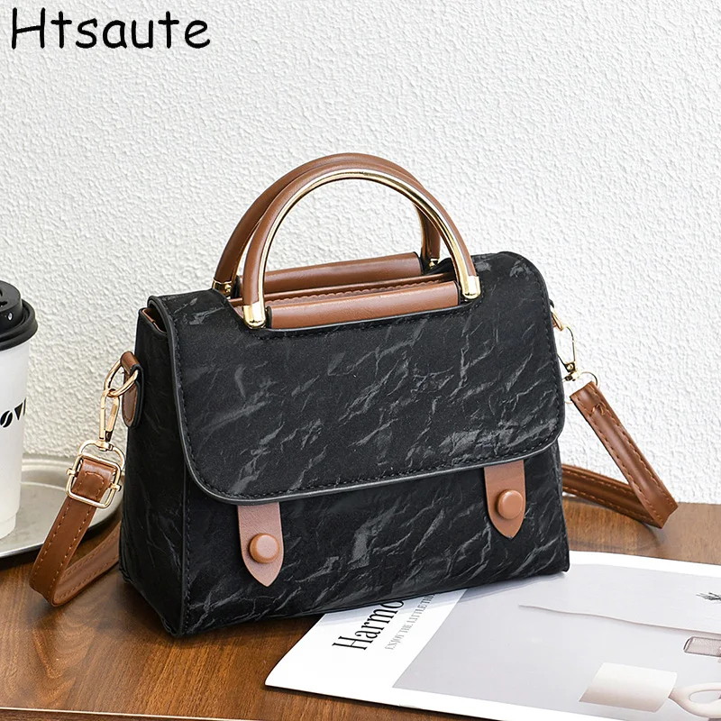 

Women PU Leather Crossbody Bag Female Brand Designer Luxury Shoulder Bags Ladies Casual Retro Large Capacity Handbag hobo bags