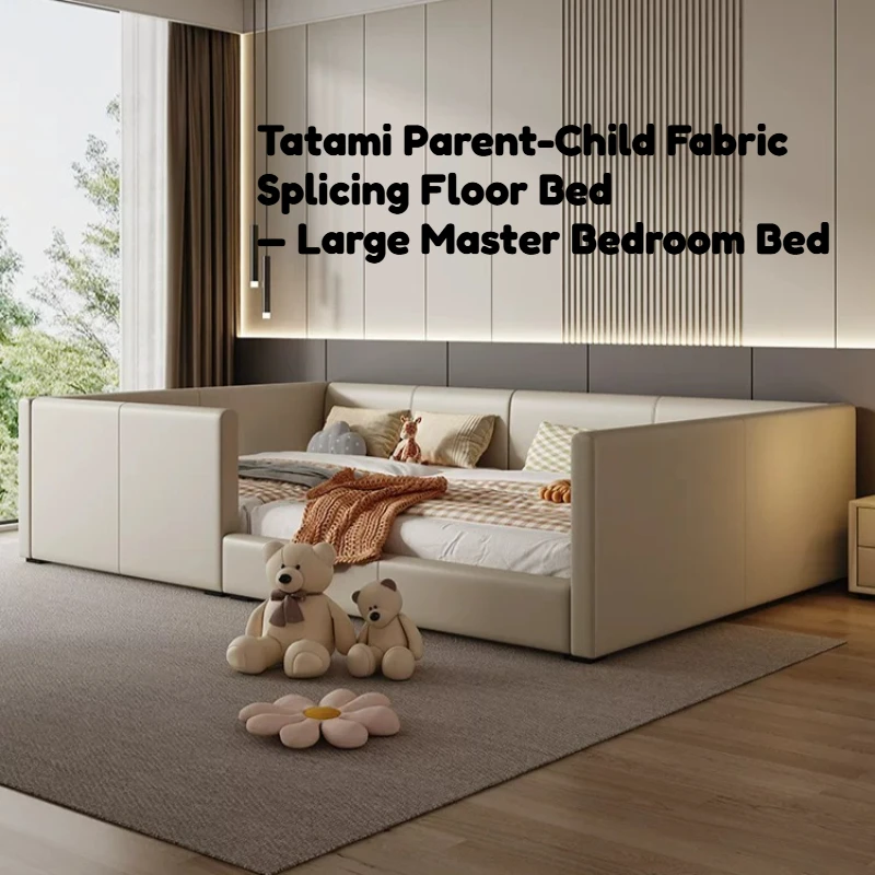 

Tatami Spliced Frame Bed Headboards King Size Bedroom Single Bed Multifunctional Luxury Muebles Para Dormitorio Furniture