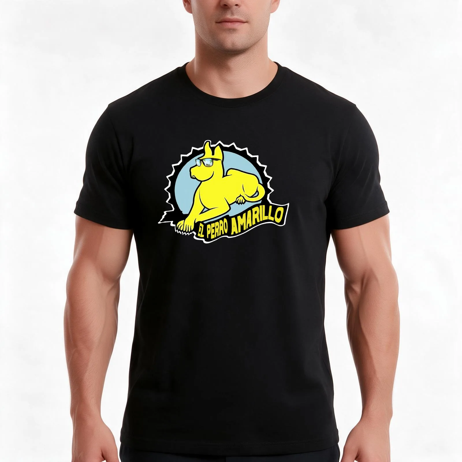 EL PERRO AMARILLO CAMISA HONDURAS SHIRT1 T-Shirt Summer Casual Cotton Tee Oversized Streetwear Tops Vintage Graphic Print