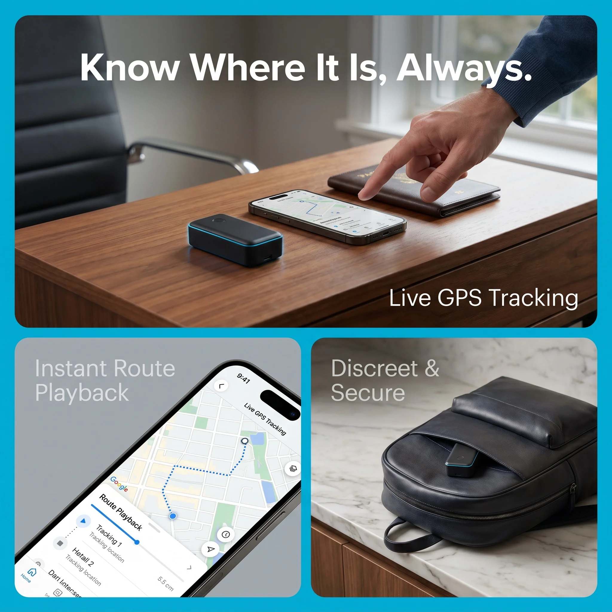 Mini 4G GPS Tracker Real Time Position Locator for Car Motorcycle Kids Elderly Pet Luggage Backpack Valuables Anti Loss Gear