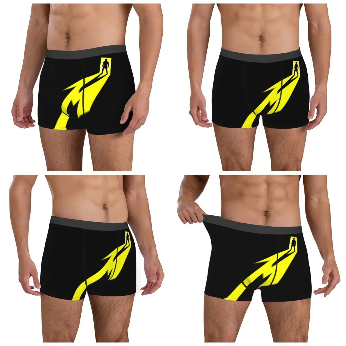 الملاكم السراويل السراويل Metallicas M72 كلمة جولة (7) سراويل الرجال ملابس داخلية جيدة التهوية لهدايا رجل صديقها أوم