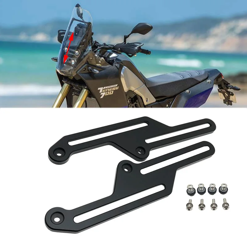 

Регуляторы ветрового стекла Tenere700, регулируемый поток воздуха для YAMAHA TENERE 700 T700 T 700 T7 2019 2020 2021 2022 2023