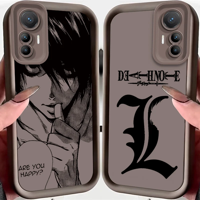 

Anime Death Note Comics Eye Ladder For Xiaomi MI 14 12T 11 Lite Poco M3 X5 X4 F5 F4 F3 F2 GT Pro 5G Funda Phone Case