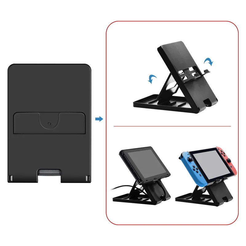 Portable Stand Holder For Nintendo Switch Oled Game Console Adjustable Playstand Base NS Lite Phone Support Bracket Accessories