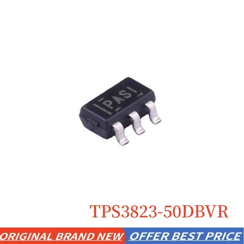 5pcs/lot New Original TPS3823-50DBVR TPS3823-50DBVT 4.55V code: PASI SOT23-5 Voltage monitor with watchdog timer reset chip ic