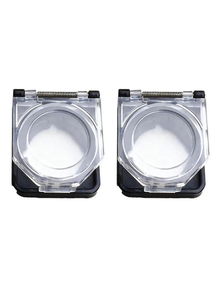 Couvercle de commutateur de bouton d'alimentation de prévention de presse accidentelle, ruban adhésif Double face inclus, étanche IP65, couvercle de bouton de sécurité pour enfants