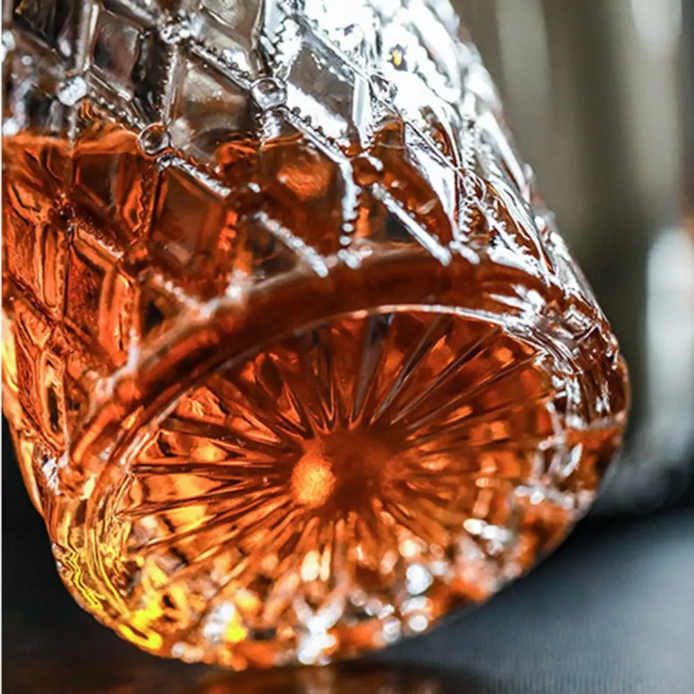 Exquisite Vintage-Flasche mit Bitters, luxuriöses Glas über Barkeeper-Flasche, klare Multifunktions-Bitterspender-Flasche, Barzubehör