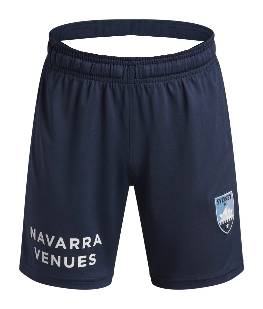 Men Australia Sydney Football Shorts Blue Sports Training Shorts NAVARRA VENUES Print Elastic Waist Soccer Match Casual Shorts