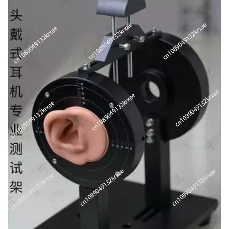 Head , earphone test, earphone R & D test iec711 318-4 frequency response curve simulation ear