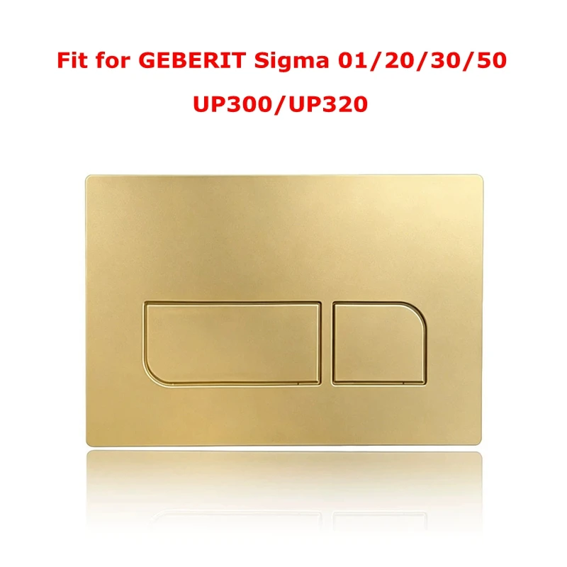 Toilet Button for GEBERIT Sigma 01/ 08/ 20/ 30/ 50/ 60, Samba Flush Plate for Up300 Conceal Cristern Geberi-t Sigma Tank Panel