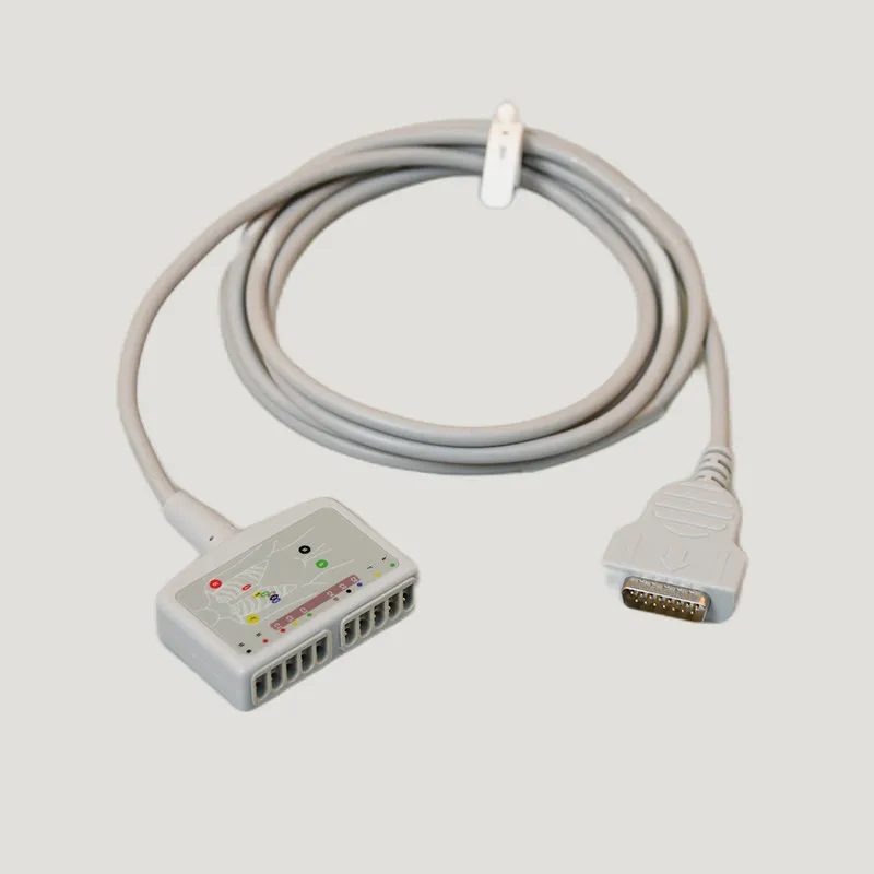 2104723-001 10-Lead Patient Monitor Cable | GE Compatible American Standard EKG Trunk Cable