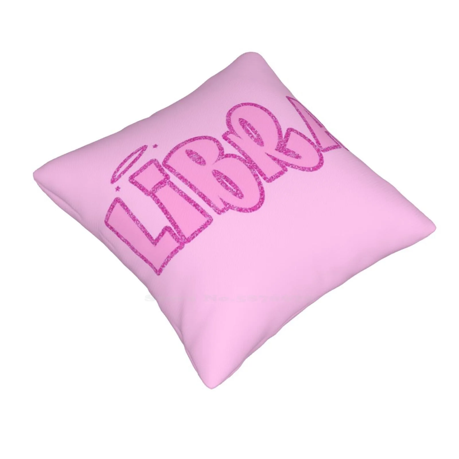 Pink Bratz Libra Fashion Sofa Throw Pillow Cover Pillowcase Bratz Horoscopes Libra Zodiac Libra Rising Pink Glitter Y2K 2000S