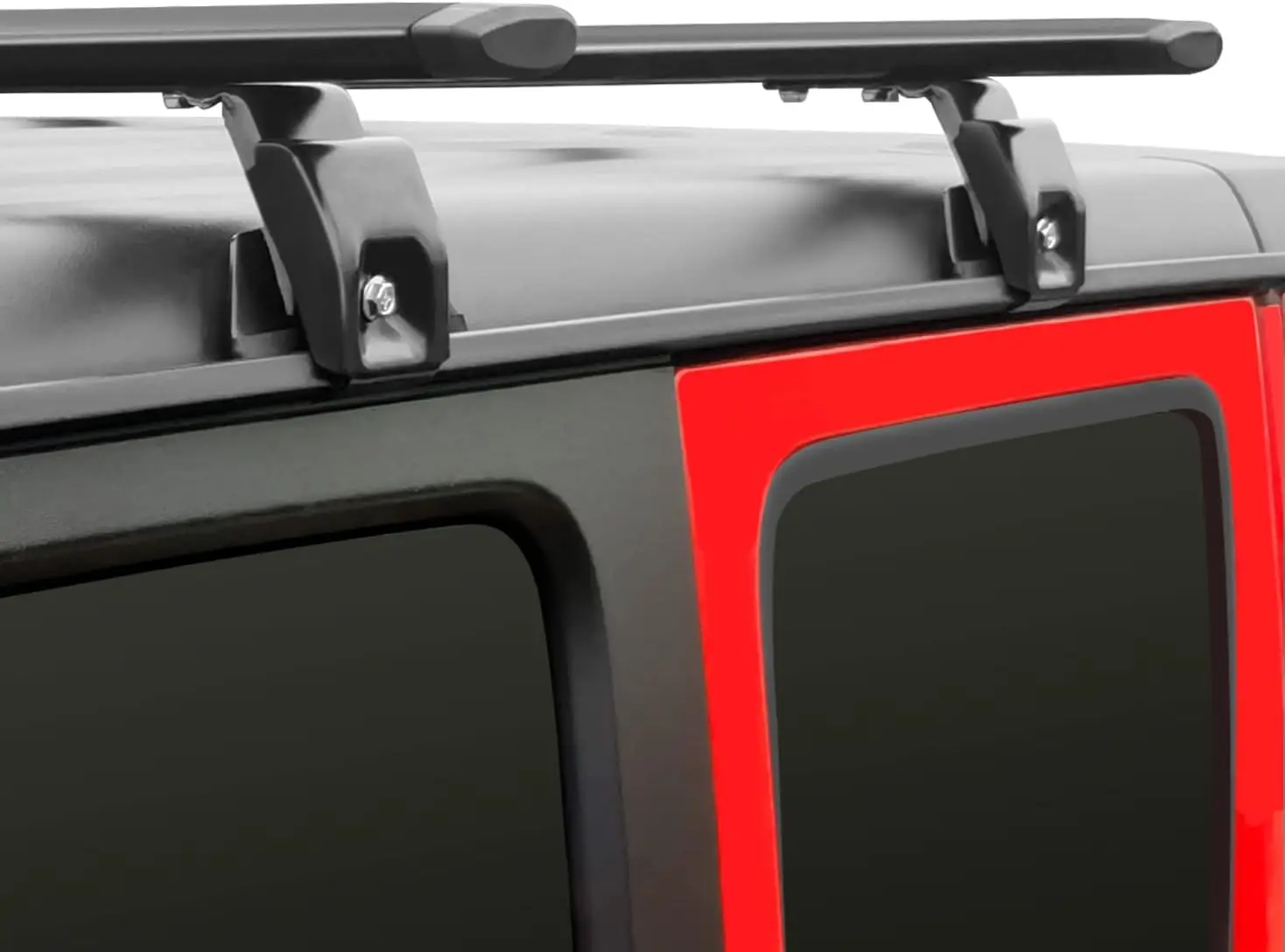 Heavy Duty 330lb Roof Rack Cross Bars Compatible with Jeep Wrangler JK JL Gladiator JT 2007-2024, 2 & 4 Door Aluminum Crossbars