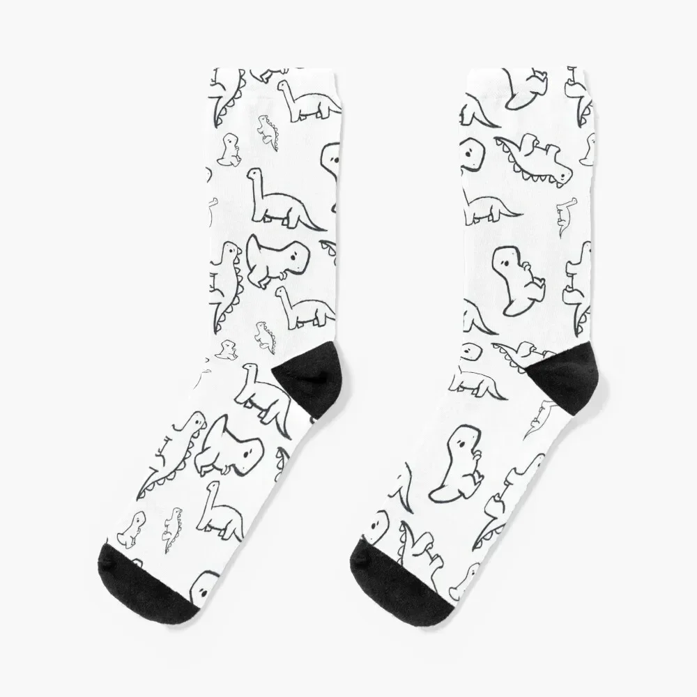 

Sketchosaurus - (brachiosaurus sticker) Socks new in's aesthetic Children's Sports Socks Men Women's