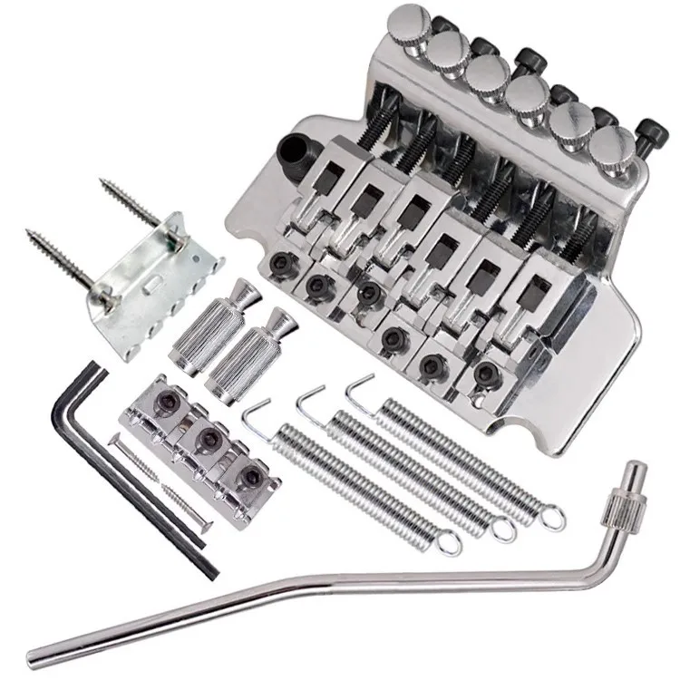 

1 Set 7 String Tremolo Bridge System Set Double Lock Systyem For Electric Guitar Parts Music Equipment Accessories 105*63.5mm