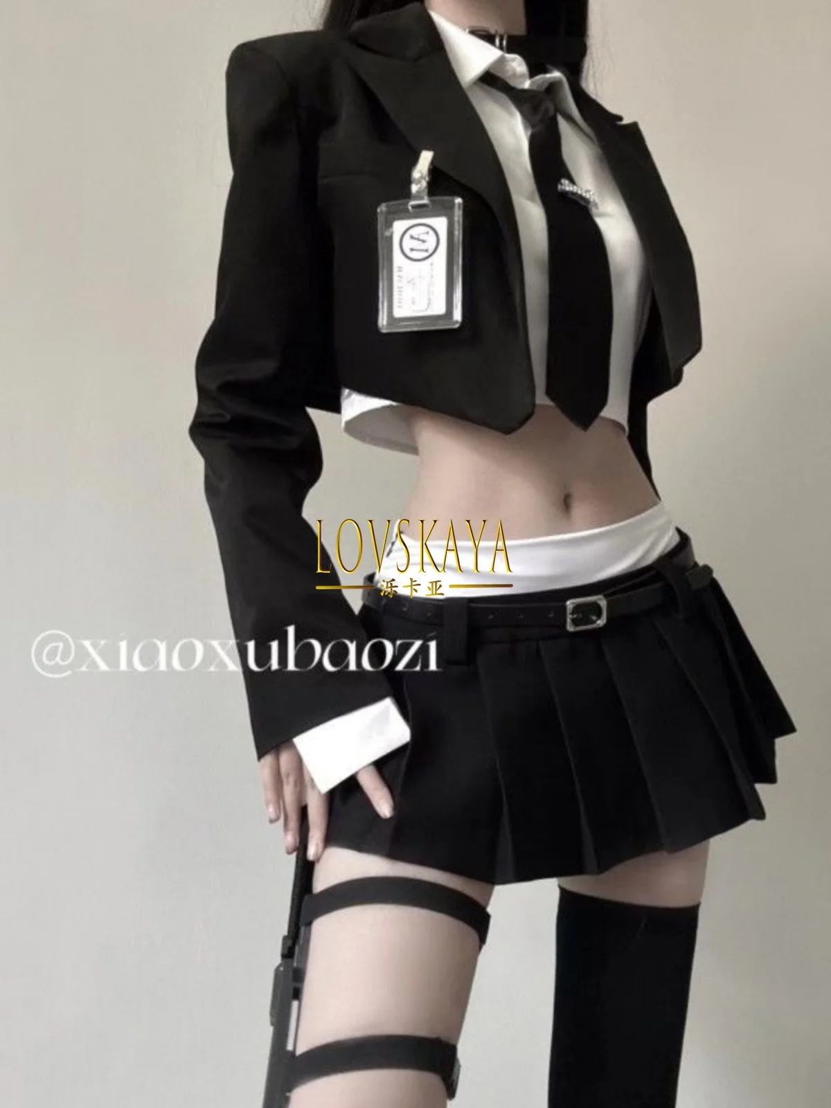 

Female group performance attire, Korean dance matching singing suit,,costume, street dance stage set, jazz dance costume