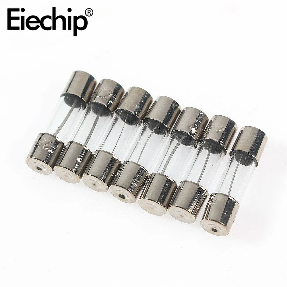 100PCS  Glass Fuse Fast Blow 5x20mm Fuse Assortment Kit 250V Quick Blow Fuse 0.2A 0.5A  1A  2A  3A  5A  8A  10A  15A  20A 30A