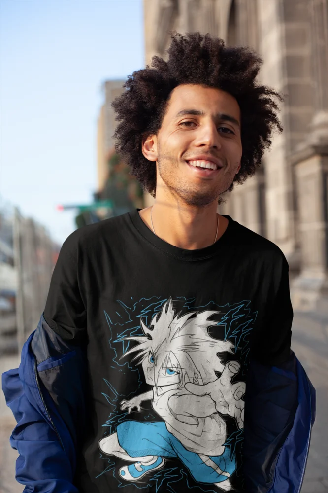 Killua T-Shirt Gon Hunter X Hunter Tshirt HXH Anime Hisoka Meruem Hisoka Shirt - view 4