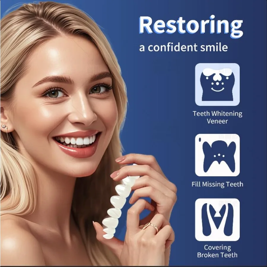 Tooth Repair KitTemporary Natural Shade for Filling The Gap Moldable Thermal Beads Replacement Kit Replace The Missing or Broke